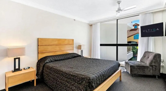 Апартаменты с 2 комнатами с видом на бассейн ULTIQA Beach Haven on Broadbeach