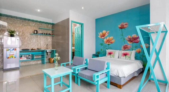 Студия Raon Apartment and Hotel