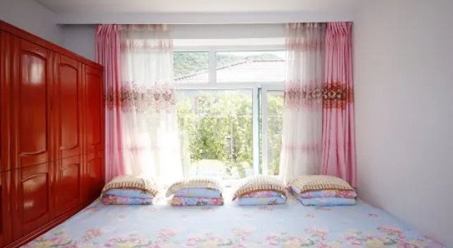 Кровать в общем номере Xuanxiangyuan Farm Stay