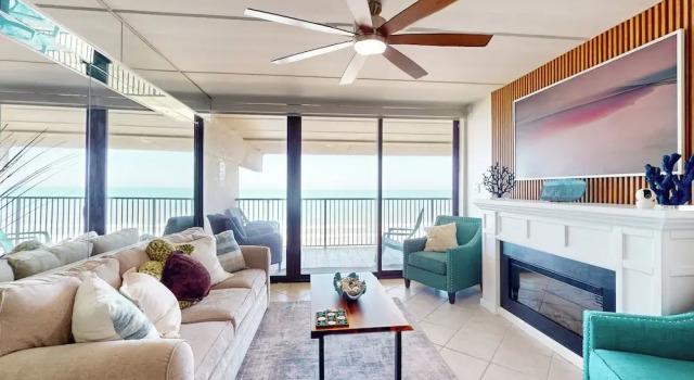 Апартаменты Beachfront 2BR on 10th Fl: Suntide III - Unit 1004