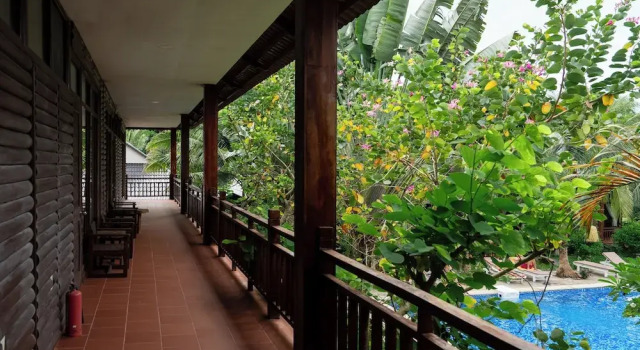 Номер Deluxe с красивым видом из окна Phu Quoc Bambusa Resort