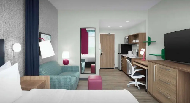Двухместная студия Home2 Suites By Hilton Huntsville Village Of Providence