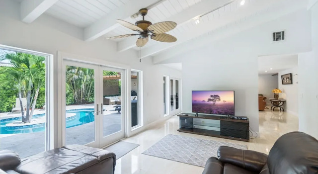 New Listing! Luxe Waterfront W/ Pool & Boat Dock 5 Bedroom Home