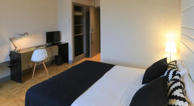 Economy Doppel Zimmer Habitus Hotel Leyre