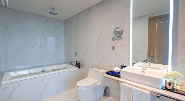 Двухместный номер Deluxe с видом на океан Poseido Hotel Quảng Bình