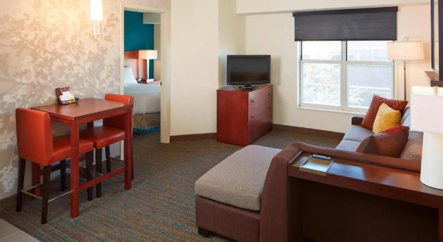 Двухместный люкс c 1 комнатой Residence Inn Minneapolis St. Paul/Roseville