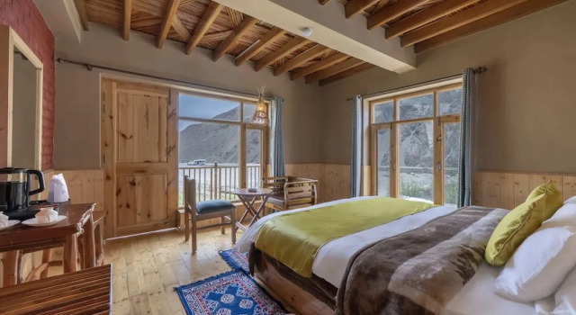 Номер Premium Echor Mud Huts Tabo, Spiti Valley