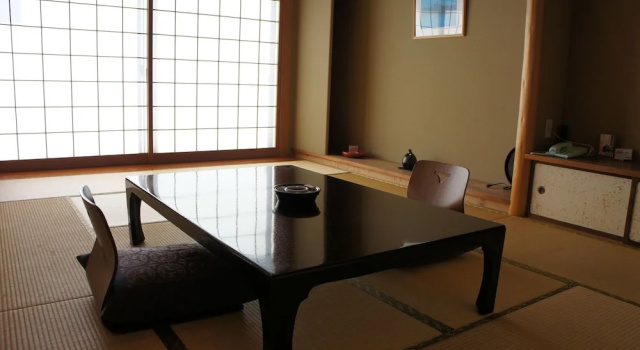 Номер Standard с видом на город Ryokan Yukeikohan Suitenkaku
