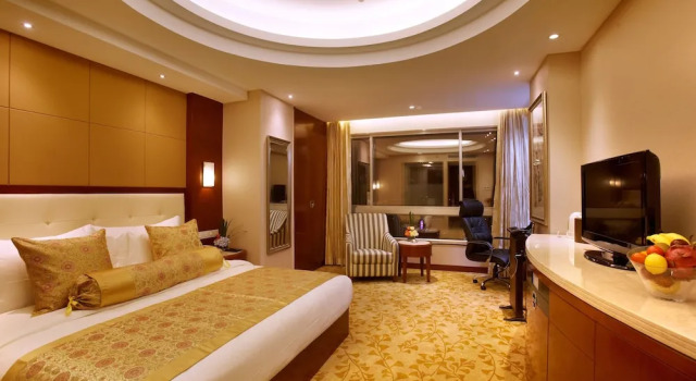 Номер Superior с видом на реку Citic Ningbo International Hotel