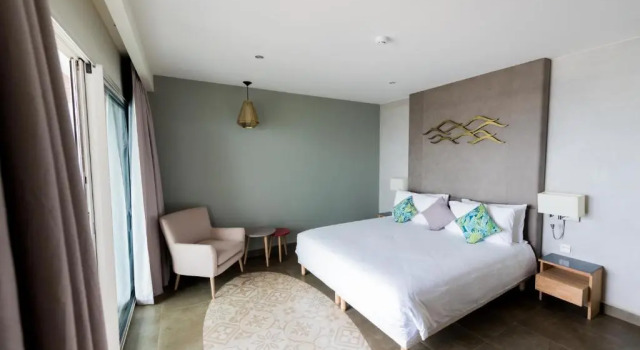 Двухместный номер Deluxe с видом на море Baobab Tree Hôtel & Spa