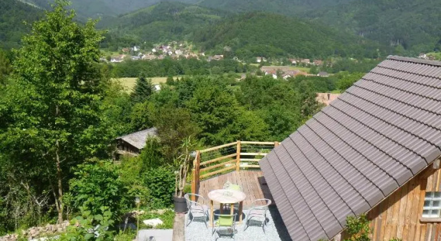 Коттедж c 1 комнатой Gîte La Bergerie Chalet indépendant