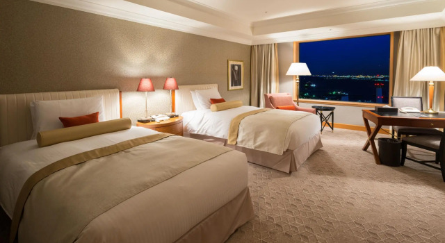 Двухместный номер Deluxe Executive Floor Authentic Style Grand Nikko Tokyo Daiba