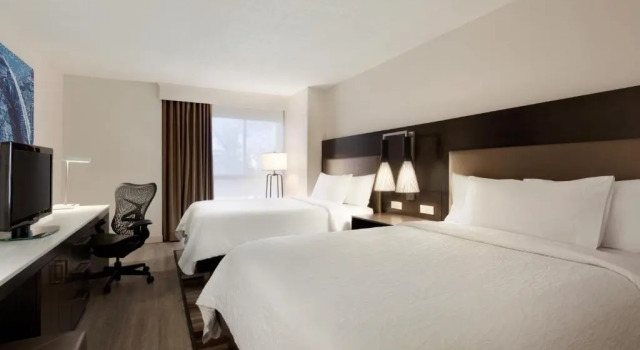 Четырёхместный номер Deluxe Hilton Garden Inn Cupertino