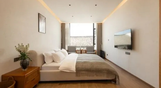 Люкс с видом на внутренний двор Dali Xiuwan Seaview Homestay