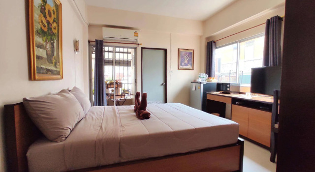 66 Apartment, Забронировать Апартаменты/квартира Отели Ban Khlong Nong Yai с парковкой, Парковка
