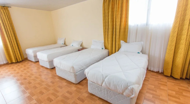 Yurtta yatak Cenetra Hotel