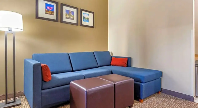 Двухместный номер Standard Comfort Suites Greensboro-High Point