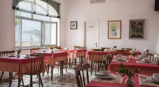 Кровать в общем номере B&B Luna di Miele