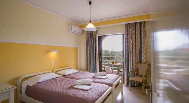 Апартаменты с 2 комнатами с балконом Mathraki Resort