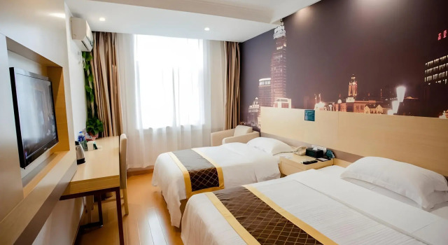 GreenTree Inn Anhui Hefei Wuhu Road Wanda Plaza Express Hotel, Book Hotel Hotels in Yaohai with Parking, Parking