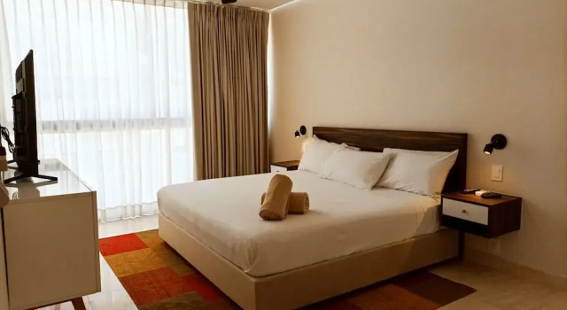 Ml 1Br, Rezerwuj Hotel Hotele w Quintana Roo z parkingiem, Parking