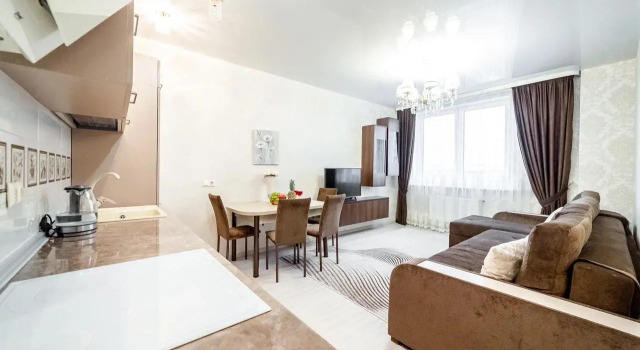Apartment on Dzerzhinsky Avenue, Buchen Sie Ferienwohnung Moskovsky Raion 