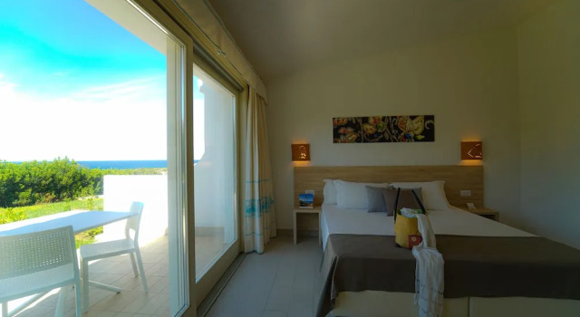 Двухместный номер Comfort с видом на море GH Santina Resort & SPA