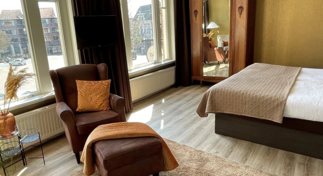 Двухместный номер Deluxe с балконом Hotel restaurant Stad Munster