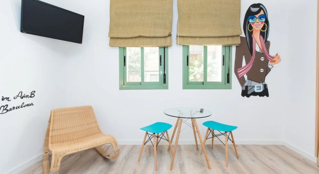 Двухместная студия Standard AinB Las Ramblas Colón Apartments