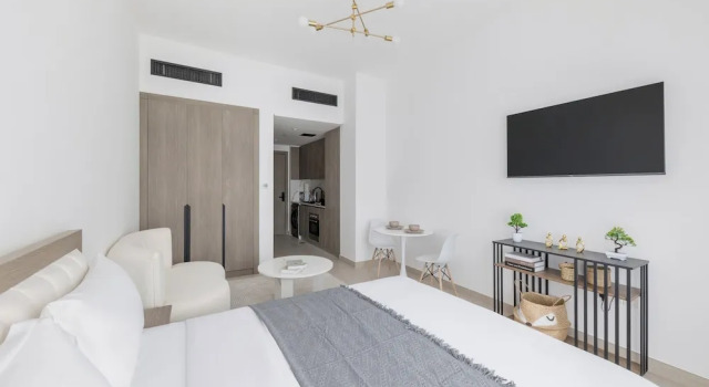 Shining studio in Laya Heights, Забронировать Апартаменты/квартира Апартаменты Эмирата Дубая, рядом с Dubai Kartdrome, Апартаменты/квартира