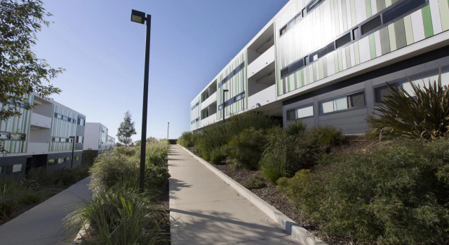 Кровать в общем номере (мужской номер) Western Sydney University Village Campbelltown
