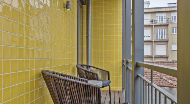 Двухместный номер Deluxe с балконом Pur Oporto Boutique Hotel by actahotels