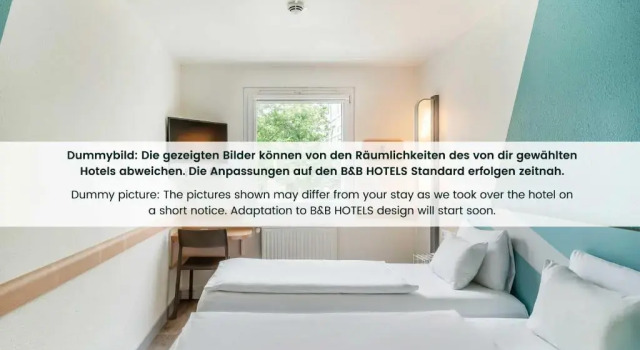 Двухместный номер Standard B&B HOTEL Düsseldorf-Hilden