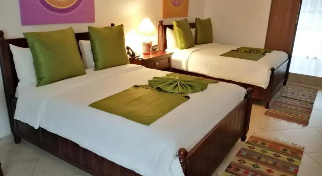 Двухместный номер с видом на сад Hotel Las Puertas de Tepoztlan
