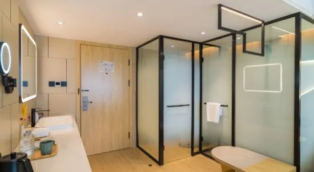 Vyluk Hotel (Beijing Shijingshan Wanda Plaza Octagon Amusement Park Subway Station), Забронировать Отель Пекин район Пекина, рядом с Парк аттракционов Шицзиншань
