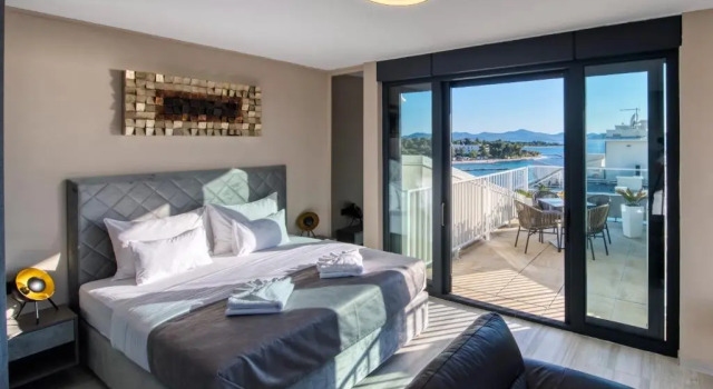Апартаменты Пентхаус Dedaj Resort - Villa Delux with Sea View Pool