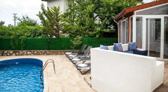 Вилла с видом на море Dadya Villa 2 - Villa with private pool - 750m distance to the beach