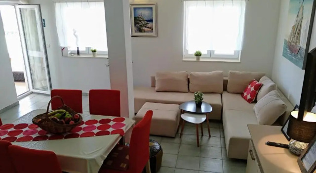 Апартаменты с 2 комнатами с видом на море Apartments Villa Šibenik