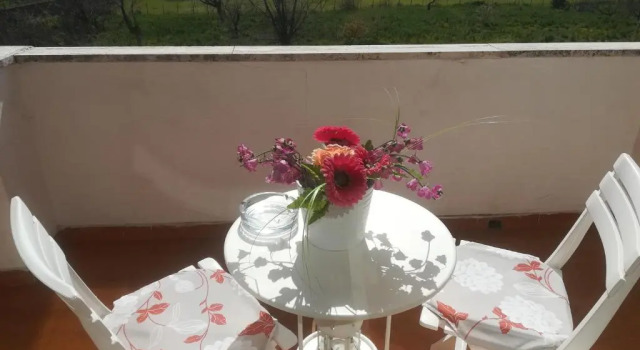 Номер Superior с балконом и с видом на море B&B Il Giardino di Villa Anna