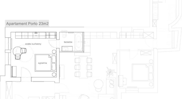 Студия Sanhaus Apartments - ul HAFFNERA i okolice - 3-5 minut od plaży i deptaka