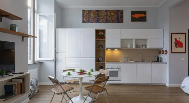 Flat 40M² 1 Bedroom 1 Bathroom - Genoa, Забронировать Отель Генуя Итальянская Ривьера, рядом с Станция метро Sarzano/Sant'Agostino