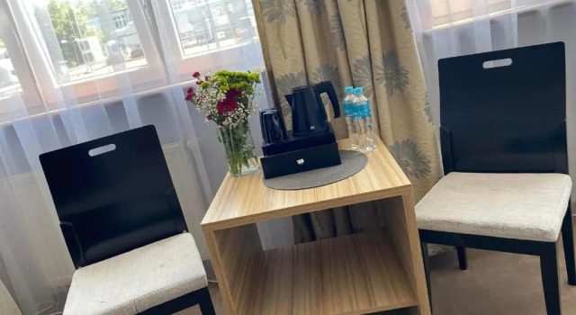 Студия с красивым видом из окна Hotel Alpex