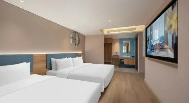 Двухместный люкс Homeinn Hotel neo (Tai'an Taishan Dajie Wanda Plaza)