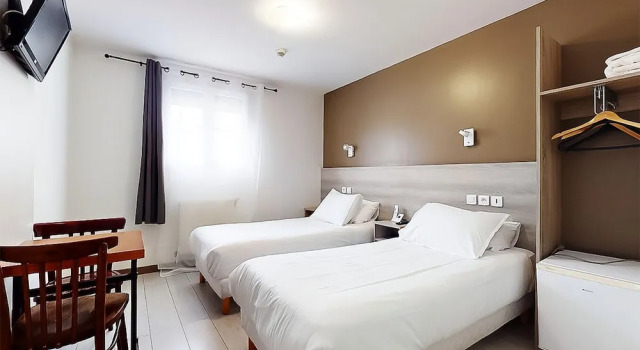 Двухместный номер Classic с видом на город Hôtel de Ménilmontant