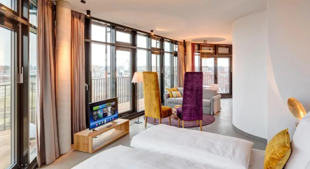 Апартаменты Пентхаус Hotel im Bunker