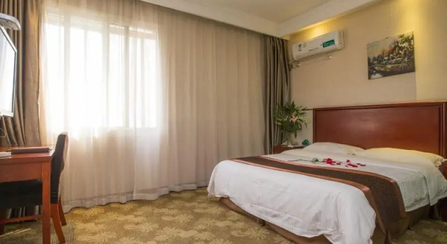 Двухместный номер Standard Greentree Inn Anhui Hefei South High-speed Rail Station Fanhua Avenue Haiheng Express Hotel