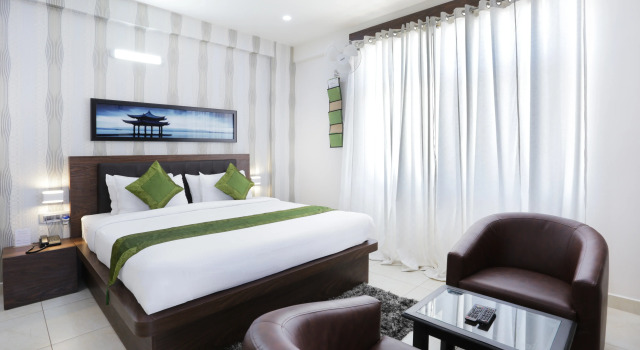 Номер Premium Treebo Sandpipers Kushalnagar