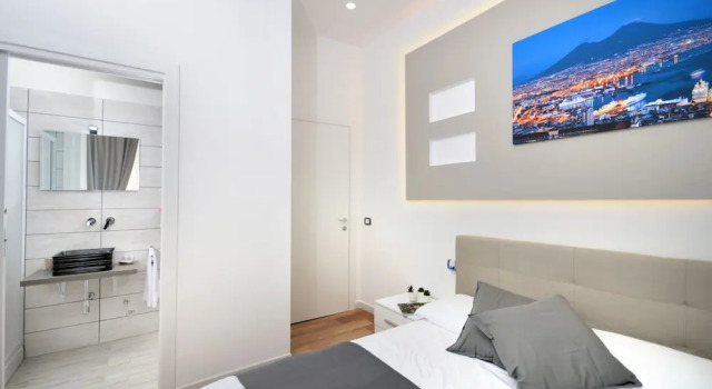 Номер Comfort с видом на город B&BCentral Station Napoli