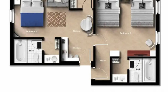 Апартаменты Shanty Creek 2bd 2ba Adjoining Rooms Ski-golf