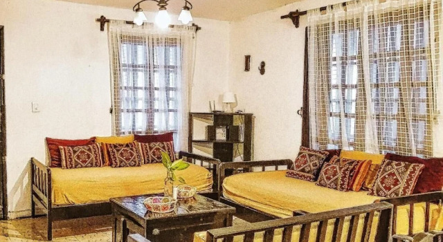 Апартаменты с 4 комнатами с балконом и с видом на сад Beachfront 3 Bedroom Hacienda del Cuyo